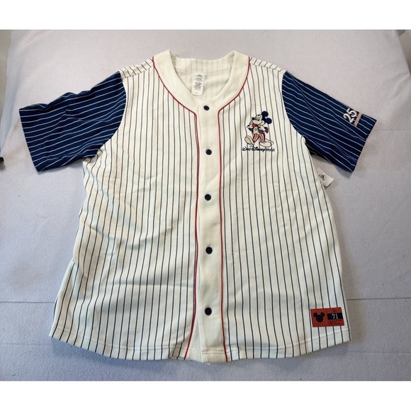 Disney Other - 2026 Walt Disney World Mickey Mouse American Original Baseball Jersey USA 250th!